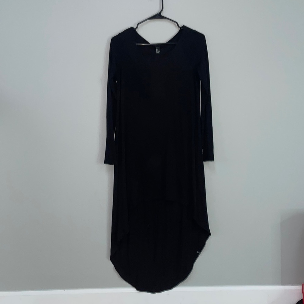 Forever 21 long sleeve high low dress